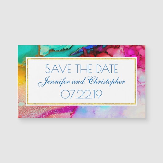 モダン抽象芸術大理石ウォーターカラーデザイン (正面)