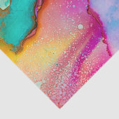 モダン抽象芸術大理石ウォーターカラーデザイン 薄葉紙 (詳細)