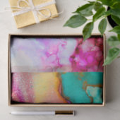 モダン抽象芸術大理石ウォーターカラーデザイン 薄葉紙 (ギフト)