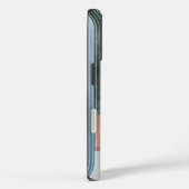 モダン抽象芸術幾何大理石名前をカスタムする Case-Mate iPhoneケース (裏面 / 右)