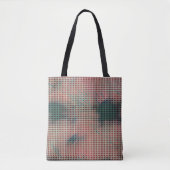 モダン抽象芸術幾何学デジタルパターン1253 トートバッグ (正面)