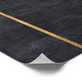 モダン抽象芸術幾何学図形ウォールアートポスター ポスター (角)