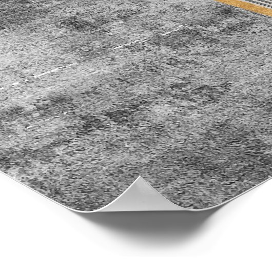 モダン抽象芸術幾何学図形ウォールアートポスター ポスター (角)