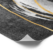 モダン抽象芸術幾何学図形ウォールアートポスター ポスター (角)