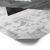 モダン抽象芸術幾何学図形ウォールアートポスター ポスター (角)