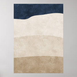 モダン抽象芸術幾何学図形ウォールアートポスター ポスター