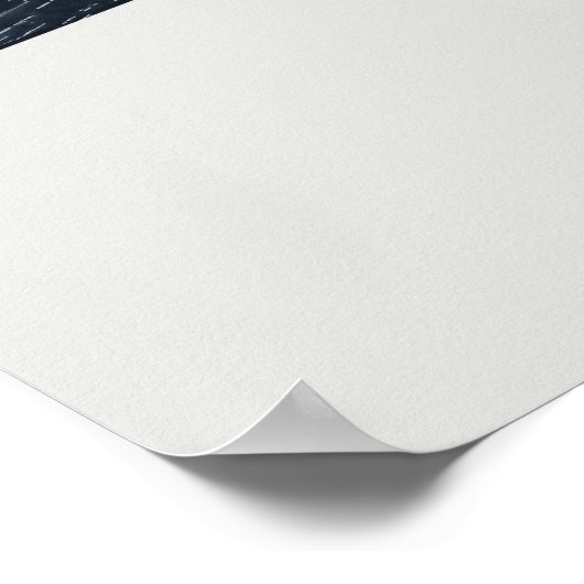 モダン抽象芸術幾何学模様ウォールアートポスター ポスター (角)