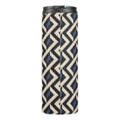 モダン抽象芸術幾何学模様2 – ブルーリッジ、パンナ タンブラー (裏面)