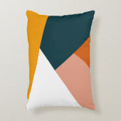 モダン抽象芸術幾何学模様 アクセントクッション (正面(垂直))