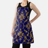 モダン抽象芸術幾何学模様 エプロン (インサイチュ)