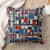 モダン抽象芸術幾何学模様 クッション (ブランケット)