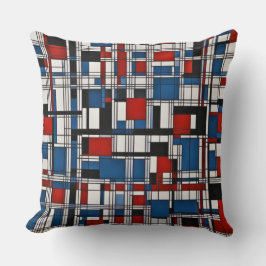 モダン抽象芸術幾何学模様 クッション