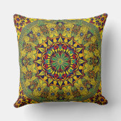 モダン抽象芸術幾何学模様 クッション (裏面)