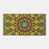 モダン抽象芸術幾何学模様 デスクマット (正面)