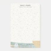 モダン抽象芸術幾何学模様 ポストイット (正面)