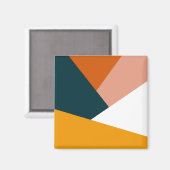 モダン抽象芸術幾何学模様 マグネット (正面/裏面)