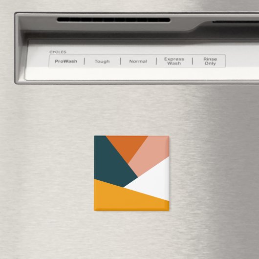 モダン抽象芸術幾何学模様 マグネット (インサイチュ (食洗機))