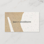 モダン抽象芸術幾何学模様 名刺 (正面)