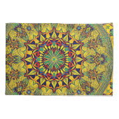 モダン抽象芸術幾何学模様 枕カバー (裏面)