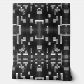 モダン抽象芸術幾何学白黒デザイン 壁紙