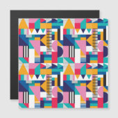 モダン抽象芸術幾何学的シームレスパターン (正面/裏面)