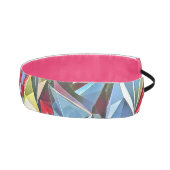 モダン抽象芸術幾何学的デジタルパターン44 アスレチックヘッドバンド (右)