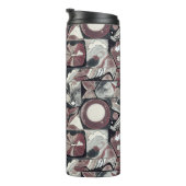 モダン抽象芸術幾何学的デジタルパターン46 タンブラー (回転右)