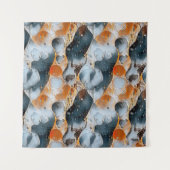 モダン抽象芸術幾何学的パターン52 タペストリー (正面)