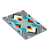 モダン抽象芸術幾何学的パターン。 ノートブック (右側)