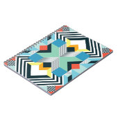 モダン抽象芸術幾何学的パターン。 ノートブック (左側)