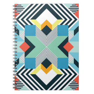 モダン抽象芸術幾何学的パターン。 ノートブック