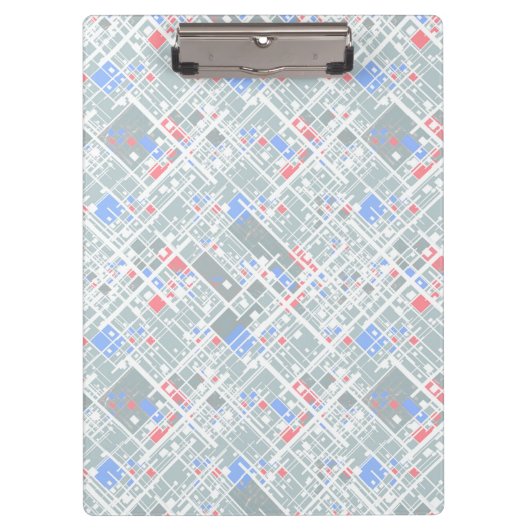 モダン抽象芸術幾何学的 クリップボード (正面)