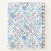 モダン抽象芸術幾何学的 ノートブック (裏面)