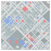 モダン抽象芸術幾何学的 ファブリック (クローズアップ)