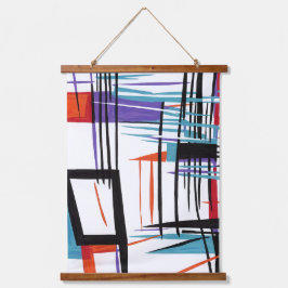 モダン抽象芸術業🎨 吊り下げ型タペストリー