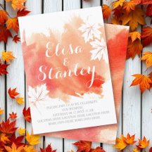 モダン抽象芸術水彩珊瑚桃結婚桃