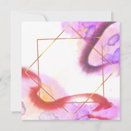 モダン抽象芸術水色アルコール招待