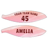 モダン抽象芸術水色チーム名番号バスケット バスケットボール (パネル)