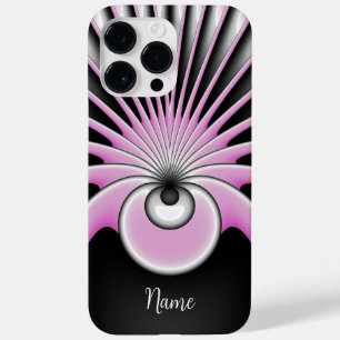 モダン抽象芸術熱狂するフラクタルアートパターン名 Case-Mate iPhone 14 PRO MAXケース