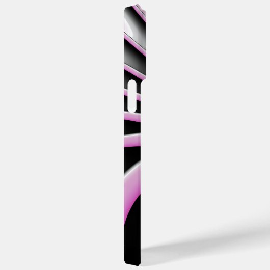 モダン抽象芸術熱狂するフラクタルアートパターン名 Case-Mate iPhoneケース (裏面 / 右)