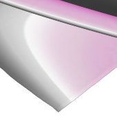 モダン抽象芸術熱狂するフラクタルアートパターン ショートテーブルランナー (コーナー)