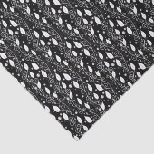 モダン抽象芸術白黒インクイラストレーション 薄葉紙 (詳細)