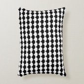 モダン抽象芸術白黒 アクセントクッション (正面(垂直))