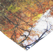 モダン抽象芸術紅葉/ツリーテーブルランナー ショートテーブルランナー (コーナー)