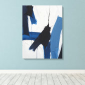 モダン抽象芸術絵を描のキャンバス印刷 キャンバスプリント (インサイチュ (ウッドフロア))