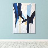 モダン抽象芸術絵を描のキャンバス印刷 キャンバスプリント (インサイチュ (ウッドフロア))