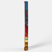 モダン抽象芸術絵を描の電話ケース SAMSUNG GALAXYケース (右側面)