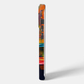 モダン抽象芸術絵を描のiPhone 15proケース Case-Mate iPhoneケース (裏面 / 左)
