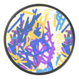 モダン抽象芸術絵を描フェスティバル アイスホッケーパック