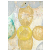 モダン抽象芸術絵画の新聞社 クリップボード (裏面)